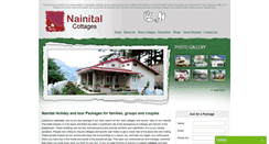 Desktop Screenshot of nainitalcottages.com