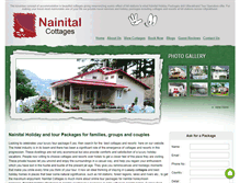 Tablet Screenshot of nainitalcottages.com